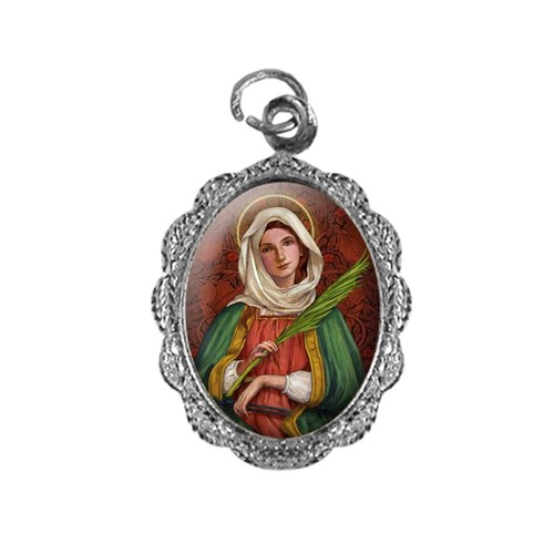 Medalha de Alumínio - Santa Apolônia | SJO Artigos Religiosos