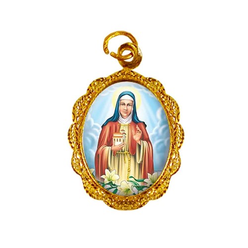 Medalha de Alumínio - Santa Edwiges - Mod. 1 | SJO Artigos Religiosos