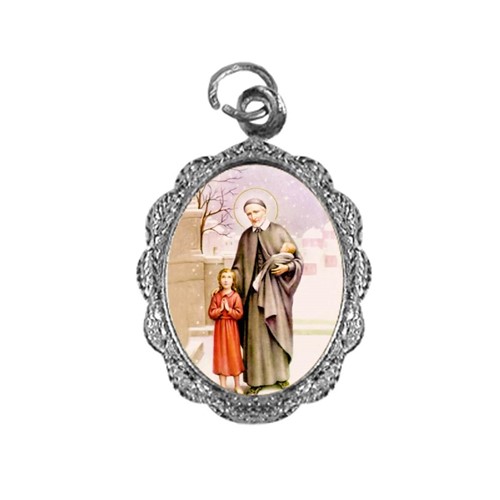 Medalha de Alumínio - São Vicente de Paulo | SJO Artigos Religiosos