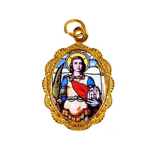 Medalha de Alumínio - São Vitor | SJO Artigos Religiosos