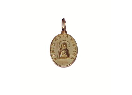 Medalha Nossa Senhora da Rosa Mística