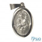 Medalha Oval de Inox de São José | SJO Artigos Religiosos