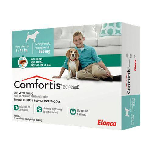 Medicamento para Cachorros e Gatos Antipulgas Confortis
