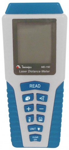 Medidor de Distância à Laser (até 50m) - MD-50A - Minipa