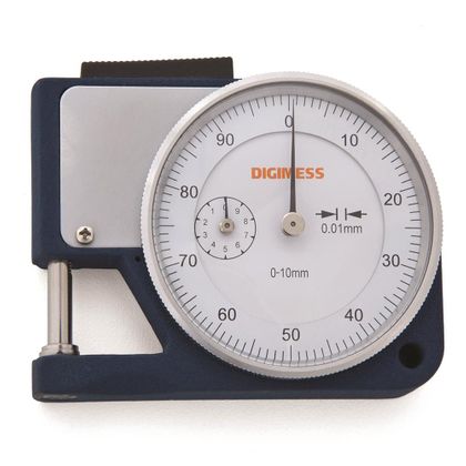 Medidor de Espessura Capacidade 0-10 / Grad. 0,01mm Profundidade 15 M/m - Digimess Produto Sem Certificado