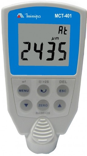 Medidor de Espessura (Ferroso/Não Ferroso) - MCT-401 - Minipa