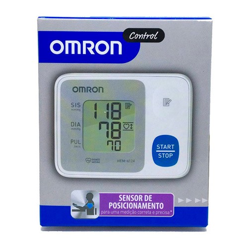 Medidor de Pressão Digital Pulso Omron Hem-6124
