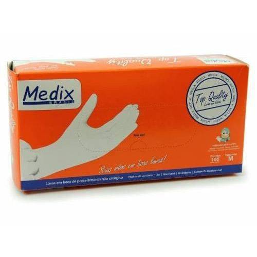 Medix Luvas P/ Procedimentos M C/100 (kit C/03)