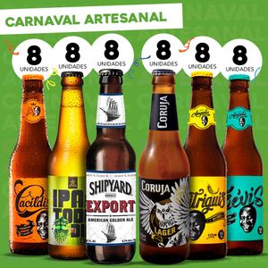 Mega BeerBox Carnaval de Long Necks - 48 Unidades + 514 KM