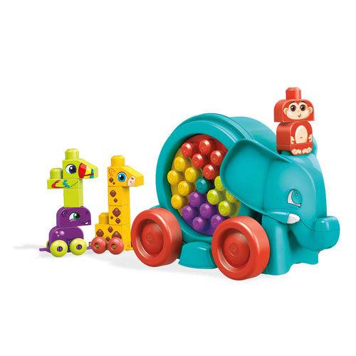 Mega Blocks Elefante e Seus Amigos - Mattel