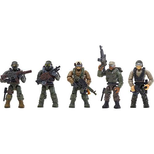Mega Bloks Call Of Duty Pacote de Tropas Jungle Troopers - Mattel