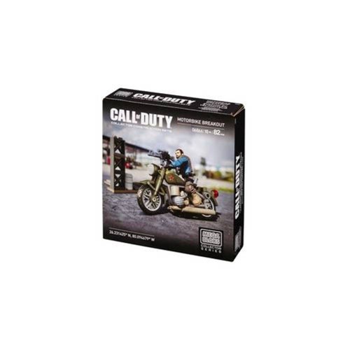 Mega Bloks Conjunto de Combate Call Of Duty Motorbike Breakout - Mattel