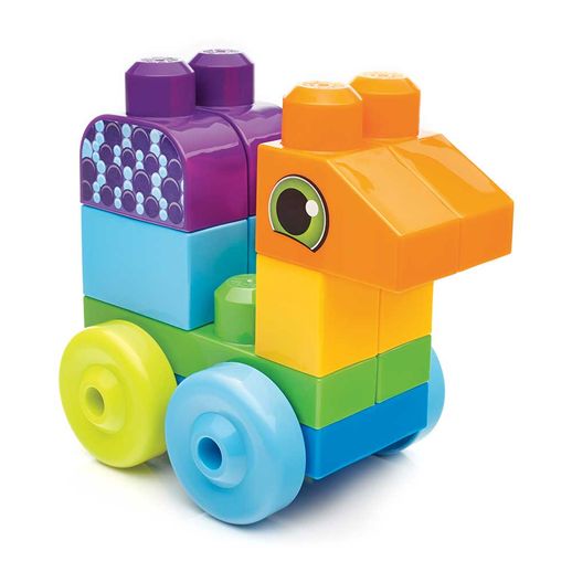 Mega Bloks First Builders 20 Peças Animais - Mattel