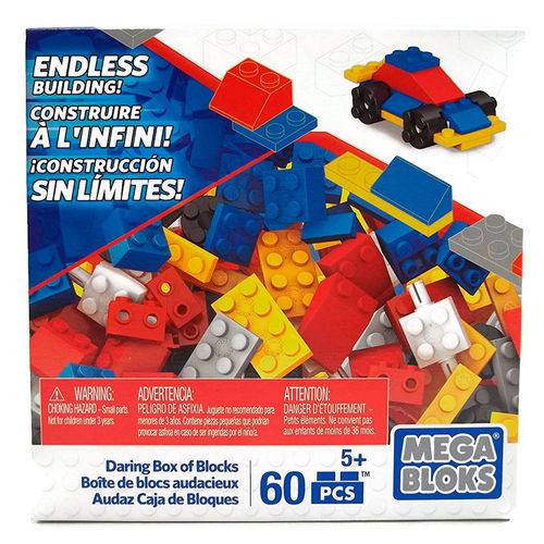 Mega Bloks First Builders Blocos Pequenos Audazes Boy - Mattel