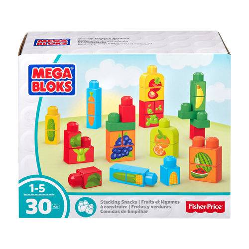 Mega Bloks First Builders Frutas e Vegetais - Mattel