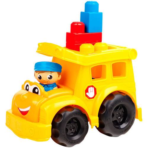 Mega Bloks - First Builders - Ônibus Escolar Sonny - Mattel