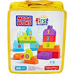 Mega Bloks First Builders Sacola Números 20 Peças - Mattel