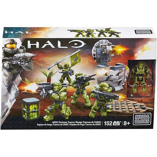 Mega Bloks Halo Equipe de Fogo Taurus da UNSC - Mattel