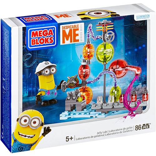 Mega Bloks Minions Mattel - Conj Minions Grande - Dm Jelly Lab