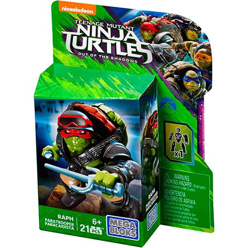 Mega Bloks Tartarugas Ninja Filme Dpw12 Raphael Dpw14 - Mattel