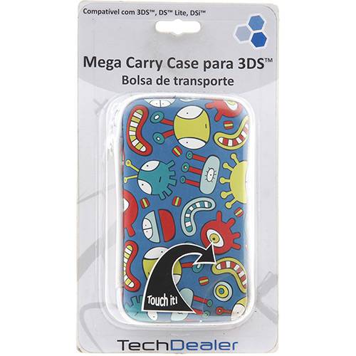Mega Carry Case para 3DS - Bolsa de Transporte (Inseto Verde)