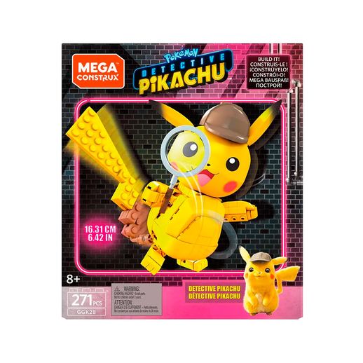 Mega Construx Detetive Pikachu - Mattel