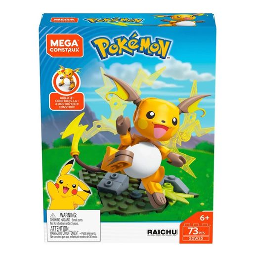 Mega Construx Pokemon Pacote de Poder Raichu - Mattel