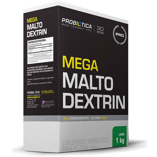 Mega Maltodextrin Maltodextrina Probiótica Limão 1k