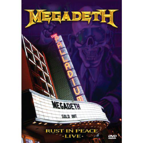 MegaDeath Rust In Peace Live - DVD Rock