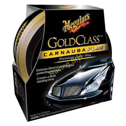 Meguiars Cera Gold Class Carnaúba Plus em Pasta G7014- 311g