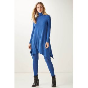Meia Calça Color Azul Mazarine - P