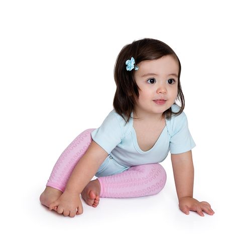 Meia Calça Lobinha Legging (Baby) Tamanho: Rn | Cor: Rosa