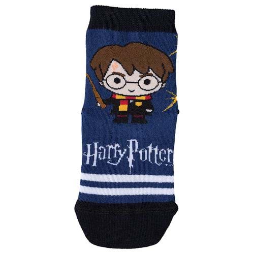 Meia Harry Potter (Infantil) Tamanho: 04 06 | Cor: Azul | Calçados: 28 a 31