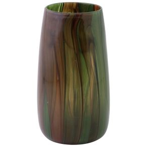 Mélange Vaso 30 Cm Verde/marrom