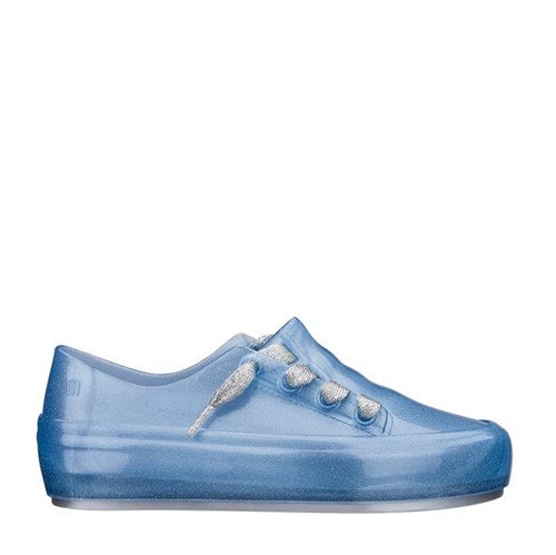Melissa Mel Ulitsa Sneaker Special Azul Glitter Prata