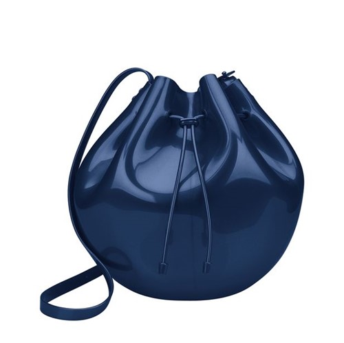Melissa Sac Bag Azul Titanium Metalizado-Único