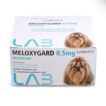 Meloxygard Labgard 0,5mg para Cães C/ 100 Comprimidos