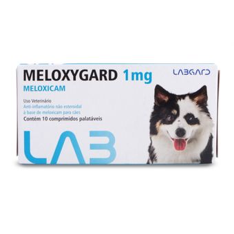 Meloxygard Labgard 1mg para Cães C/ 10 Comprimidos