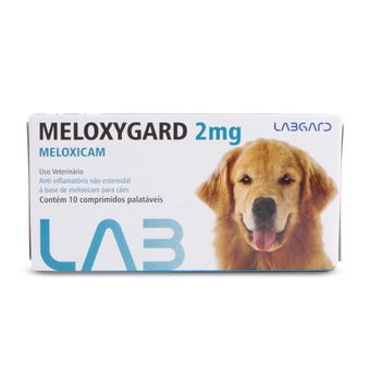 Meloxygard Labgard 2mg para Cães C/ 10 Comprimidos