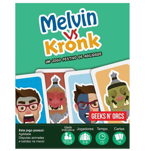 Melvin Vs Kronk - Jogo de Cartas - Geeks N’ Orc