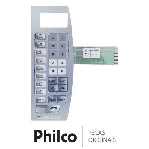 Membrana / Painel Frontal 070661 para Micro-ondas Philco PMX35