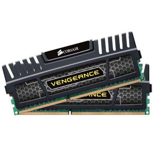 Memória DDR3 - 16GB (2x 8GB) / 1.600MHz - Corsair Vengeance - CMZ16GX3M2A1600C9