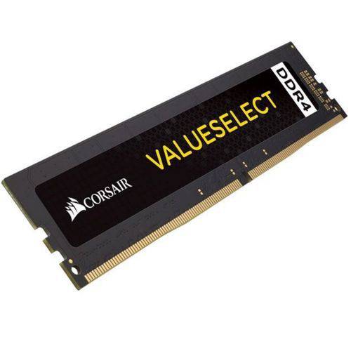 Memória DDR4 - 8GB (1x 8GB) / 2.400MHz - Corsair Value Select - CMV8GX4M1L2400C16