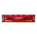Memória DDR4 - 16GB (1x 16GB) / 2.400MHz - Crucial Ballistix Sport LT Vermelha