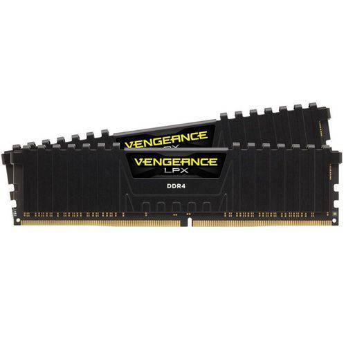 Memória DDR4 - 32GB (2x 16GB) / 2.400MHz - Corsair Vengeance LPX - CMK32GX4M2A2400C14