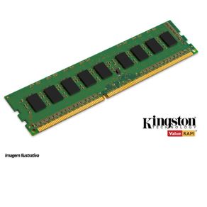 Memória Desktop Kingston 4GB DDR3 KCP3L16NS8/4 1600Mhz Dimm 1.5V