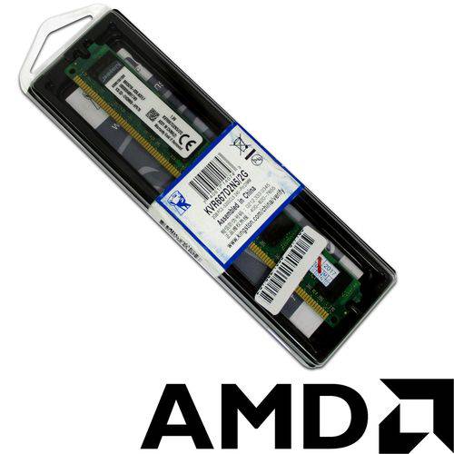 Memoria 2gb Ddr2 667 Desktop para Amd Kvr667d2n5/2g Kingston