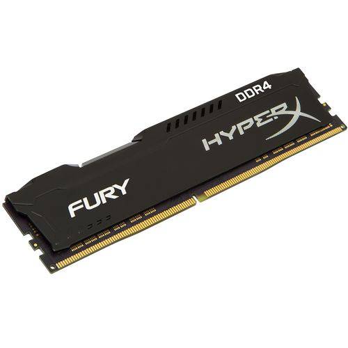 Memória Kingston Hyperx Fury DDR4 de 16Gb 3200Mhz (HX432C18FB/16) - Preto