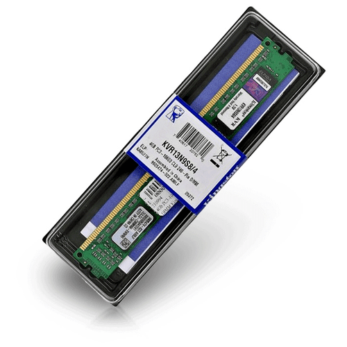 Memória PC 4GB DDR3 1333MHZ - PC10600 - KVR13N9S8/4 - KINGSTON 0061