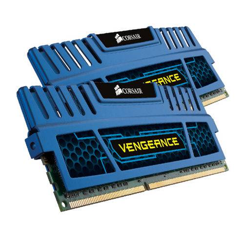 Memória RAM Corsair 16GB (Kit 2 Memórias de 8GB) DDR3 1600MHz PC3-12800 Vengeance CMZ16GX3M2A1600C9